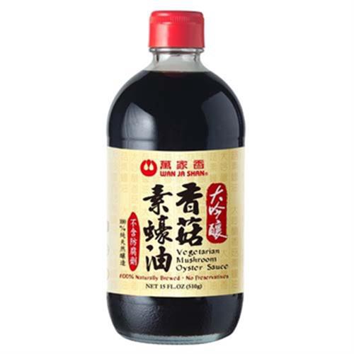 萬家香 大吟釀香菇素蠔油(510g/瓶)[大買家]
