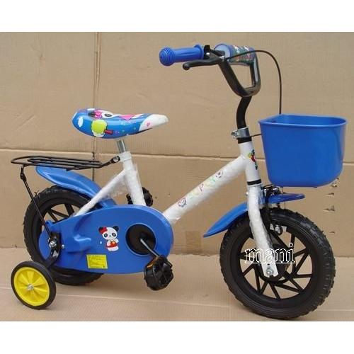 ♡曼尼♡ 12吋 童車 自行車 台灣製 小熊 兒童 腳踏車 非16吋 全配.低跨車架.小藍子.後架.