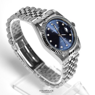valentino coupeau深藍鏡面不鏽鋼錶【NEV71】