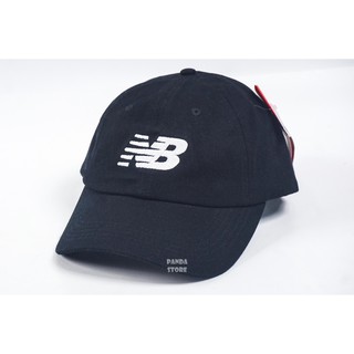 胖達）NEW BALANCE NB 刺繡 LOGO 棒球帽 帽子 可調式 LAH91017BK 黑