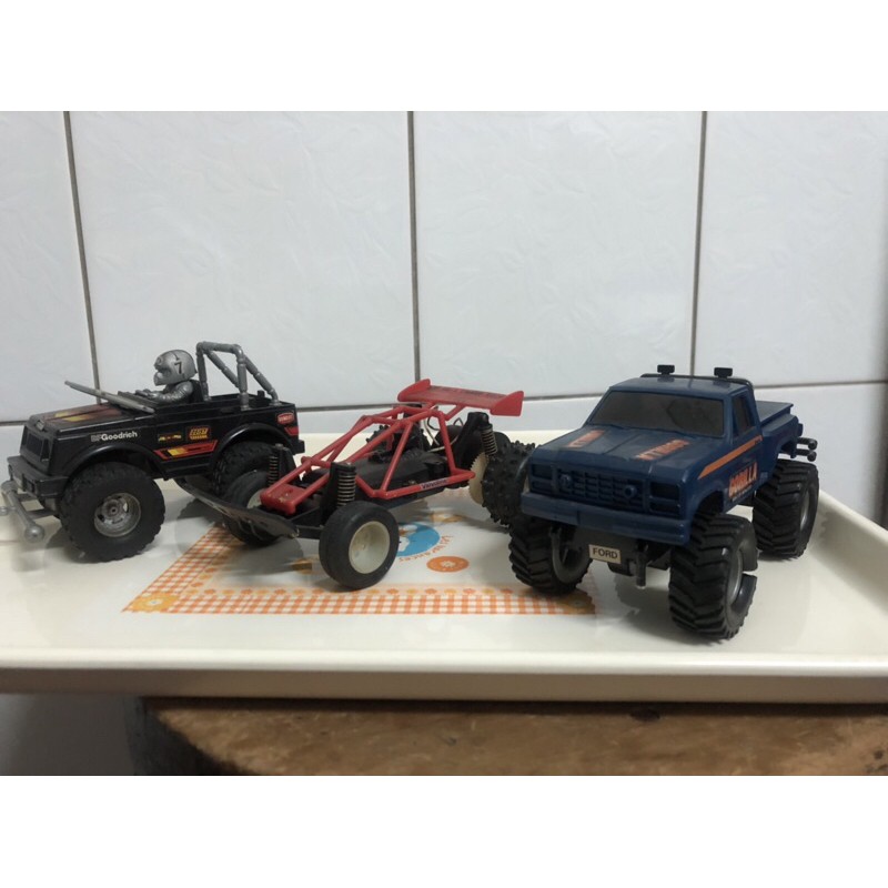 「寶貝對不起」tamiya 19011 Ford gorilla monster 四輪避震系統沙灘車 華孚蘭 內有敘述