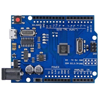 #A01C► ARDUINO UNO R3 開發板 ATmega328P Micro USB / TYPE-C 介面