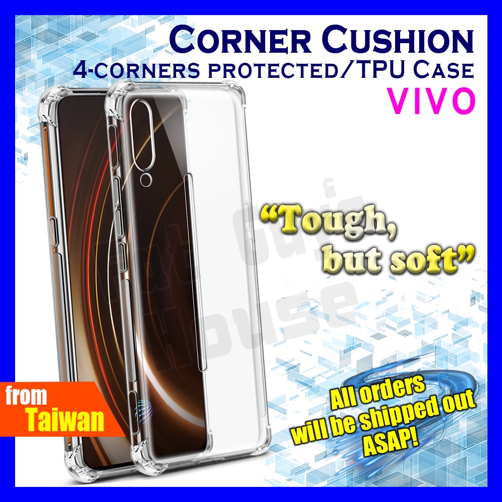VIVO X90 X80 X70 X60 X50 PRO Cushion Soft Case