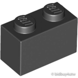 LEGO零件 基本磚 1x2 3004 黑色 300426【必買站】樂高零件