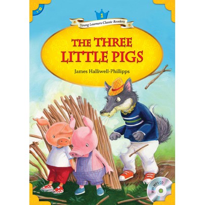 YLCR1：The Three Little Pigs （with MP3）【金石堂、博客來熱銷】