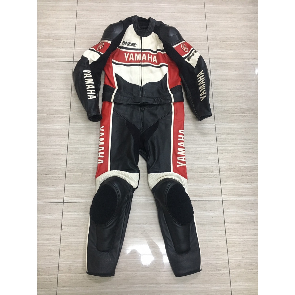 Dainese 兩件式防摔皮衣 稀有Yamaha聯名款