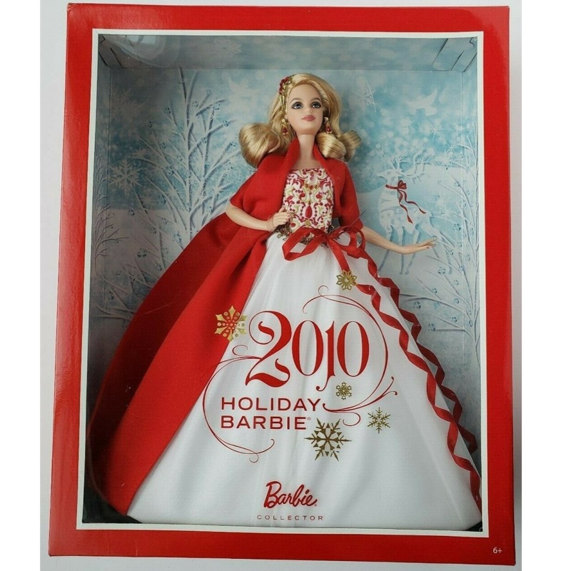 barbie 2010 holiday doll