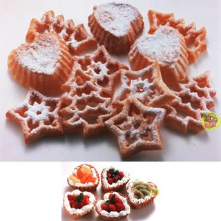 【樂購RAGO】日本製 CAKELAND 烘焙用品 造型甜甜圈DIY 星星.聖誕樹.愛心