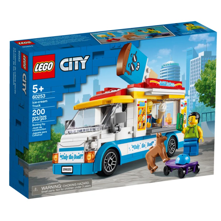 &lt;屏東自遊玩&gt; 樂高  LEGO 60253 CITY系列 冰淇淋車 現貨
