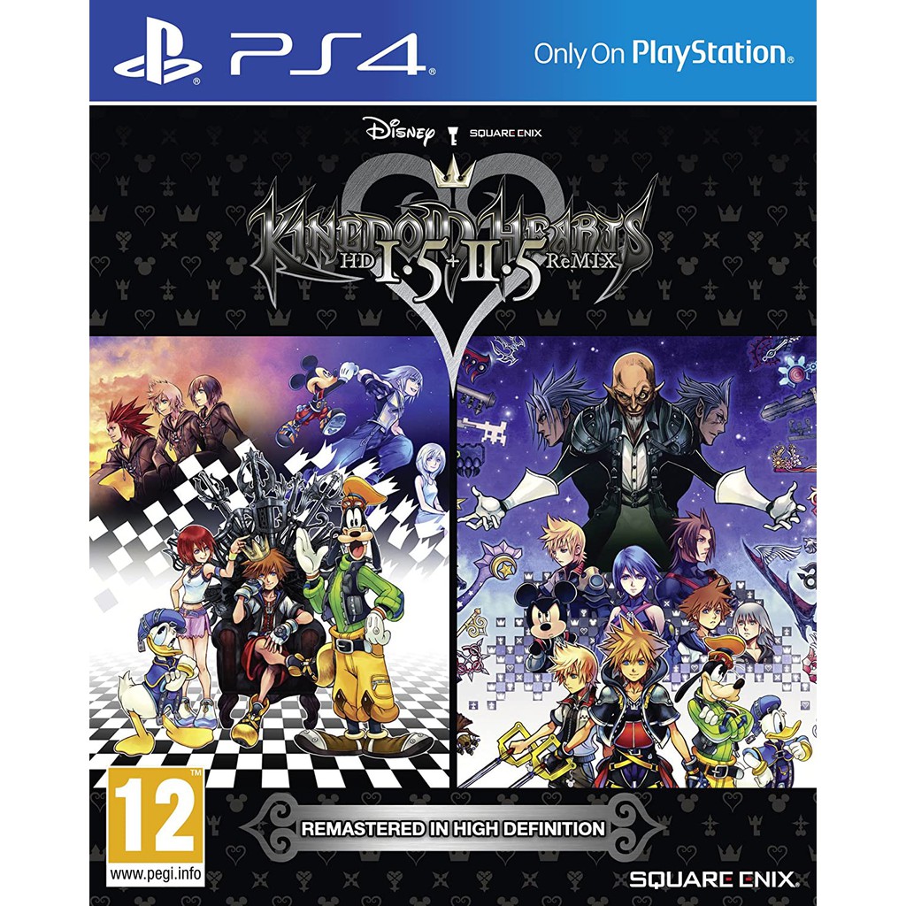 全新未拆 PS4 歐美版 王國之心 Kingdom Hearts HD 1.5 and 2.5 Remix