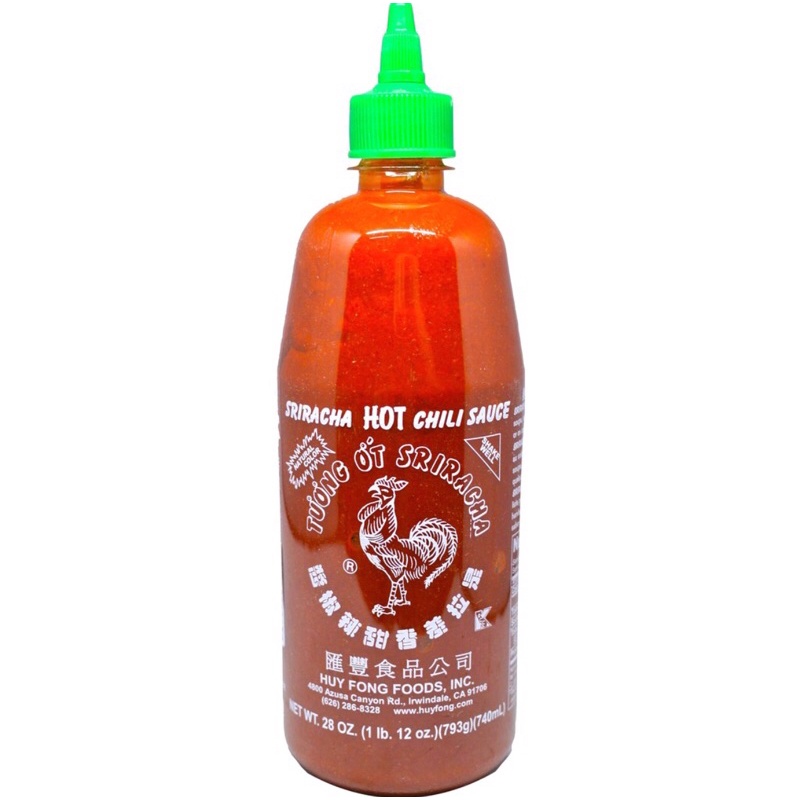 美國🇺🇸Sriracha HOT Chili Sauce 是拉差香甜 辣椒醬 28oz 793g