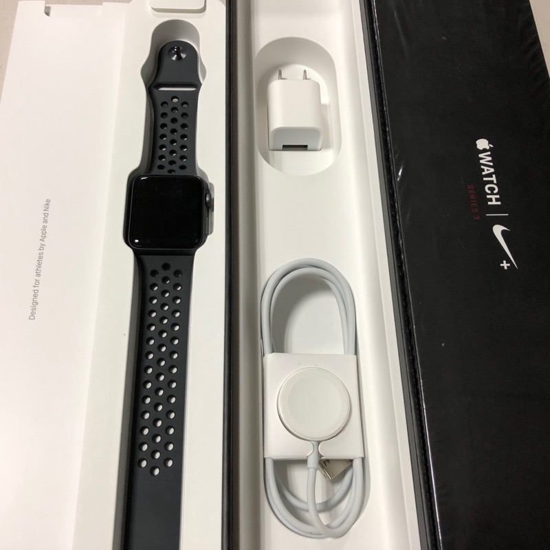 [LTE版 42mm] Apple Watch Nike+LTE 太空灰鋁金屬錶殼