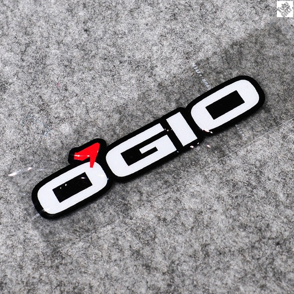 【愛車族】-OGIO A款-紅白黑-反光貼 車貼 貼紙 貼花