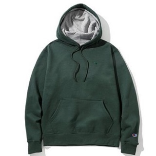 美國 Champion 冠軍連帽上衣/連帽衫/厚磅帽T/長袖帽T/內裡雙色舗棉 / 左胸logo繡標 現貨S0889