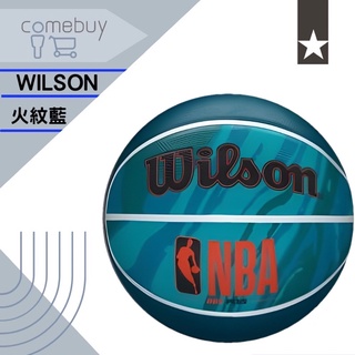 Wilson 籃球 NBA DRV 7號球 火紋藍 室外籃球
