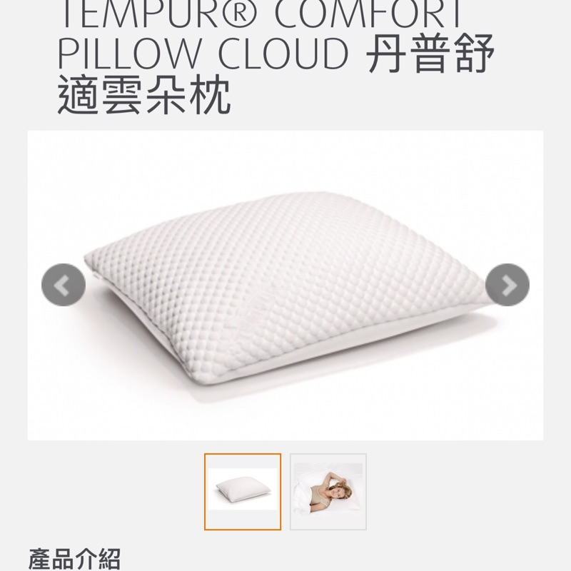 TEMPUR 丹普雲朵枕