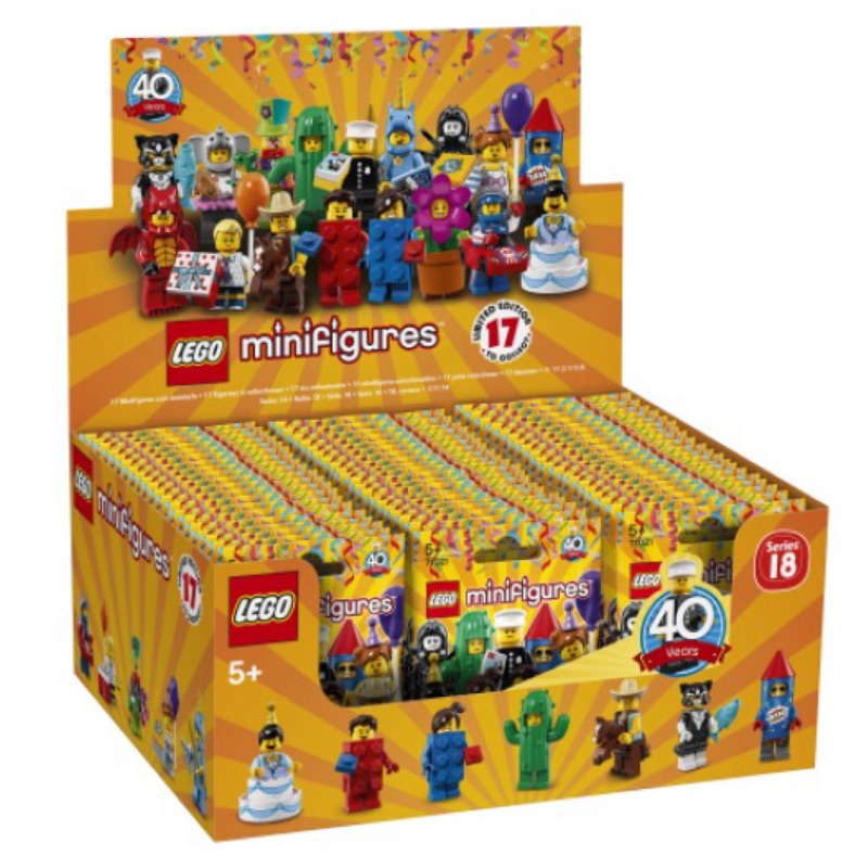 |Mr.218|有現貨 Lego 71021 Minifigure Series 18 樂高18代人偶60隻一盒全新未拆