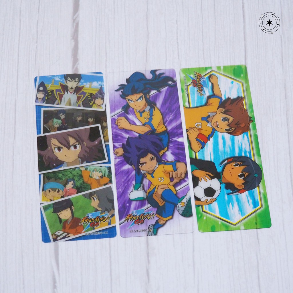 流星街 現貨 閃電十一人go 閃11 塑膠書籤 劍城京介 劍城優一 松風天馬 修 日版 三入不拆售 蝦皮購物