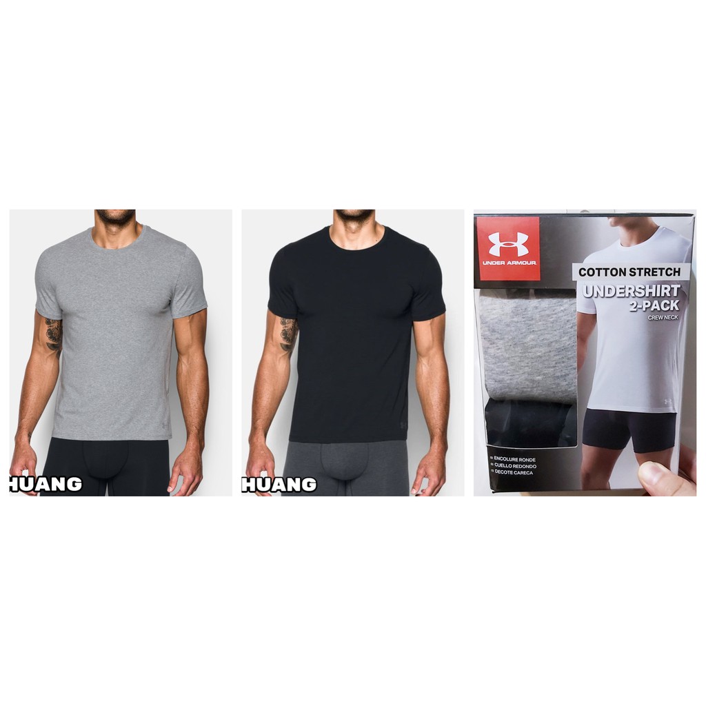 under armour cotton stretch undershirt