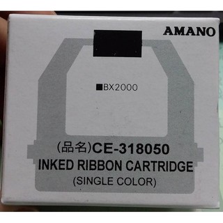 *大賣家* AMANO BX2000 系列<指針機械式> 原廠打卡鐘色帶(單色) *2個,適用BX2000...