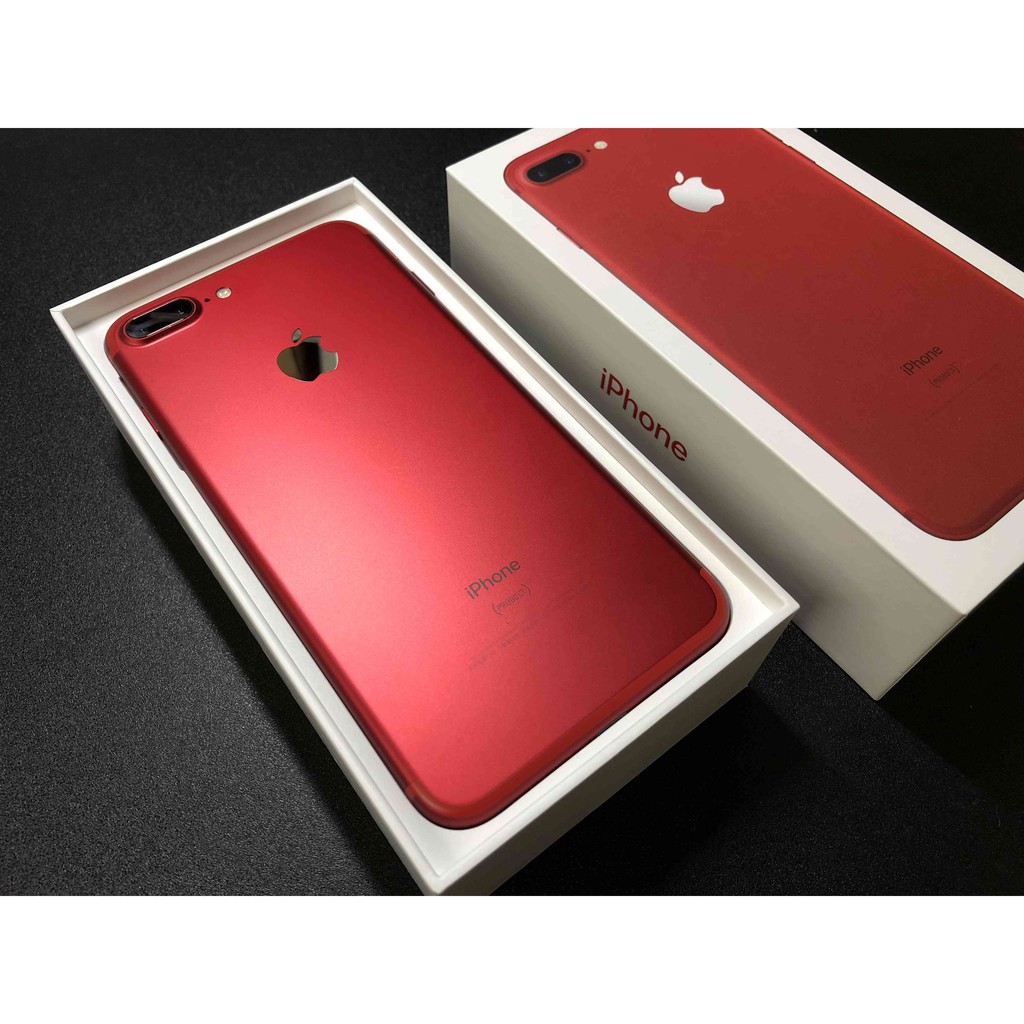 iPhone7 Plus 256G 紅色 保固內 漂亮無傷 只要23000 !!!