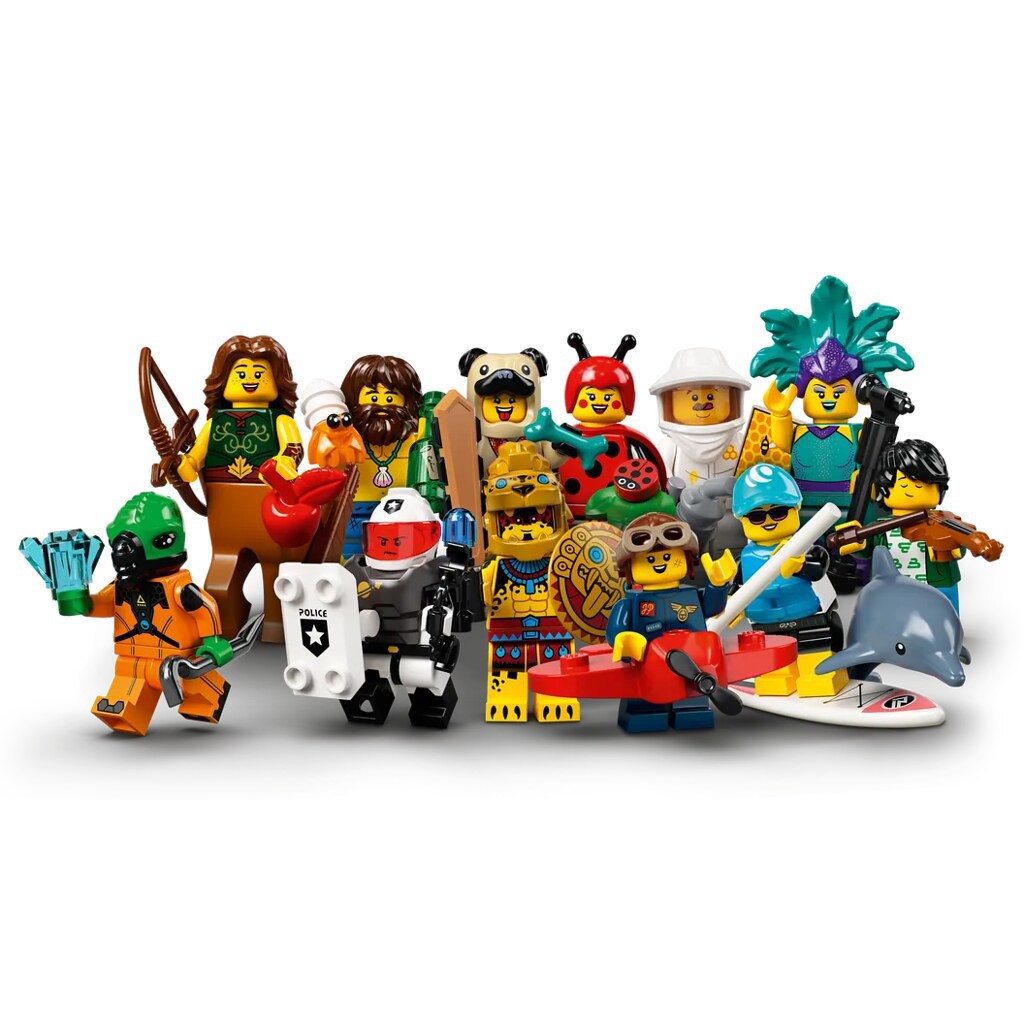 BRICK PAPA / LEGO 71029 Minifrigues 21代人偶 全套12款