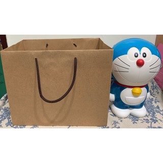 蝦皮代開發票 紙袋 小2K蛋糕袋 牛皮 有底板 20入 棉繩紙袋 寬底 含稅