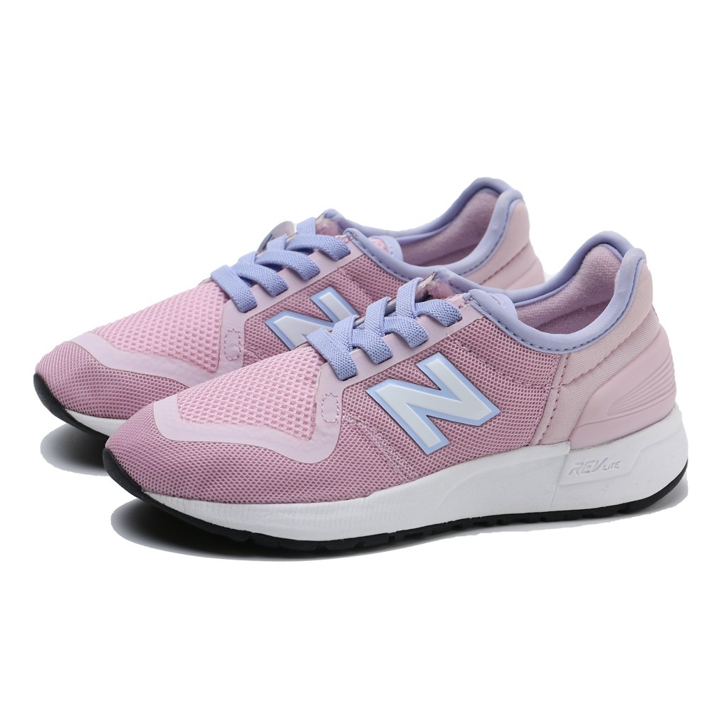 NEW BALANCE 休閒鞋 247 粉紅 粉紫 草莓優格 鬆緊帶 慢跑鞋 運動 中童  YH247SJ3