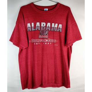 ▌壹肆零肆-古著▌Alabama crimson tide短T