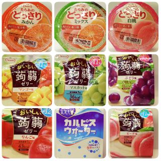 日本直送！達樂美水果果凍/達樂美蒟蒻吸果凍/Asahi 朝日可爾必思吸飲料 日本食品 休閒零食 【錢嫂休閒零食】J果凍
