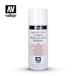 Acrylicos Vallejo 28530 噴罐 亮光保護漆 Gloss Varnish 400ml 萬年東海