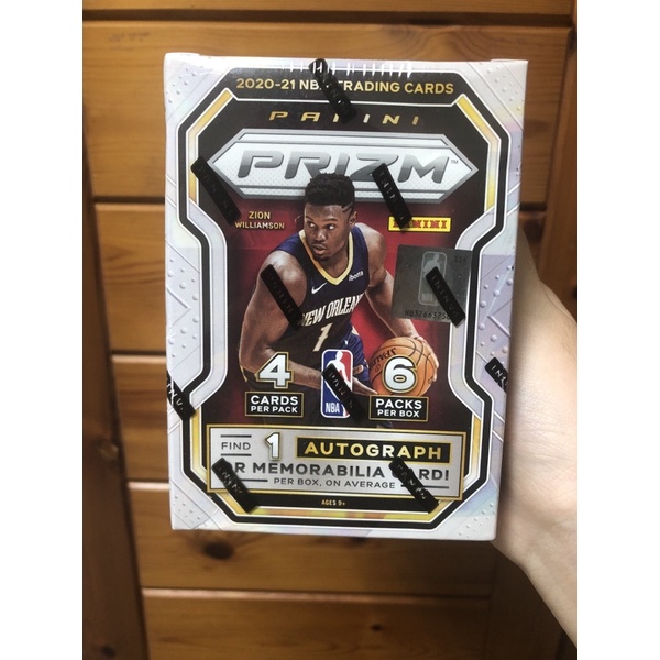 現貨 NBA 2020-21 Prizm Basketball Blaster Box   卡盒 卡包