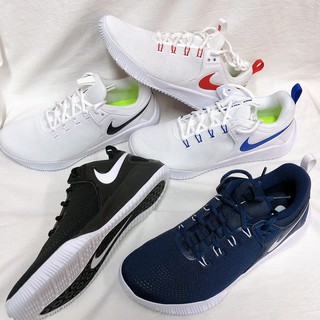 Nike 排球鞋 室內運動鞋 ZOOM HYPERACE 羽球鞋 深藍 黑 白 男 AR5281 籃球鞋 室內鞋 楠希
