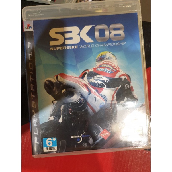 PS3遊戲片，SBK08，二手