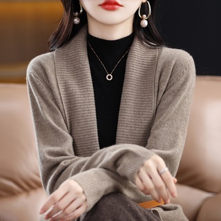 胖胖胖美依 針織外套 毛衣開衫 中長版外套 風 衣 披肩 新款女士套頭寬鬆長袖外穿毛線衣 大衣TBF19.1888