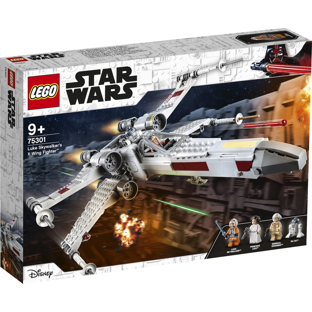 ||一直玩|| LEGO 75301 Luke Skywalker's X-wing Fighter