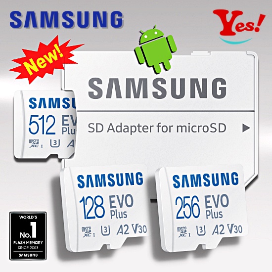 【Yes！公司貨】Samsung EVO Plus microSD 256G/GB 512G/GB 130MBs 記憶卡