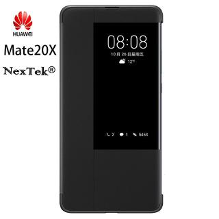 HUAWEI 原廠 華為Mate 20 X mate20 X智慧視窗保護套翻蓋保護套