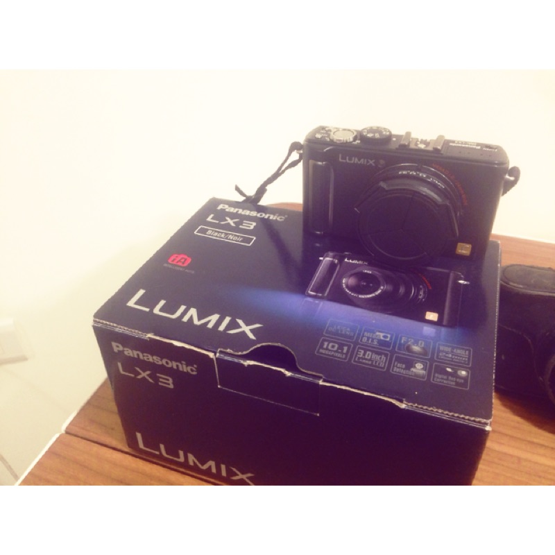 Panasonic LUMIX DMC-LX3類單眼相機(送腳架相機包）