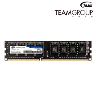 十銓 Team ELITE DDR3 1600 4G 4GB TED34G1600C11BK 桌上型記憶體 RAM