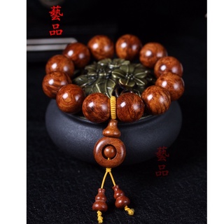 緬甸花梨瘤疤手串 天然香味 木質手串 花梨木佛珠手串 文玩收藏手串 花梨手串 2.0佛珠手串 男生手串 送爸爸送長輩送領