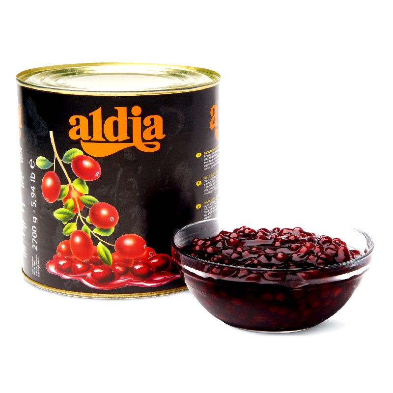【德麥食品】 比利時 aldia愛迪亞 蔓越莓餡(完整狀)/2.7kg