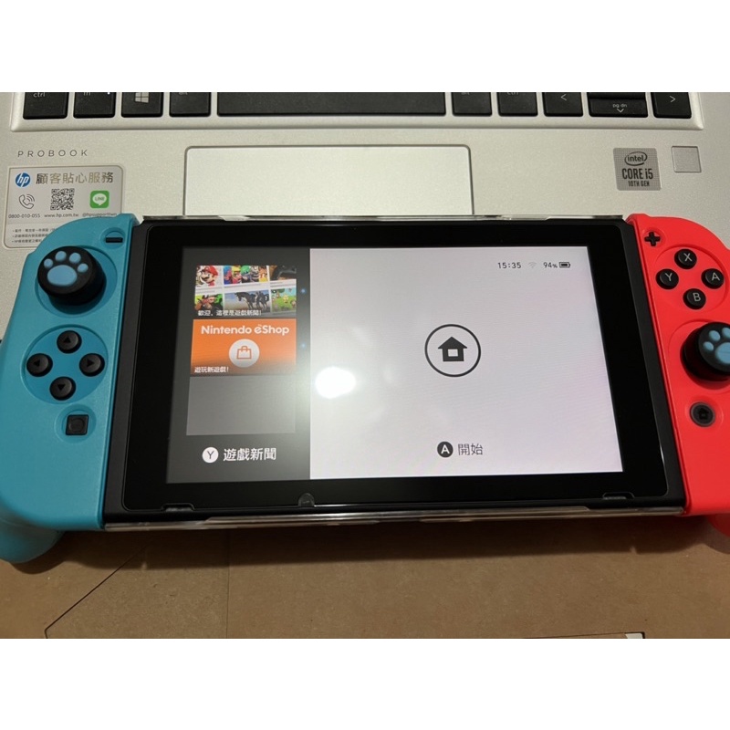 任天堂 Nintendo Switch 紅藍/主機 (電池加強版) 二手