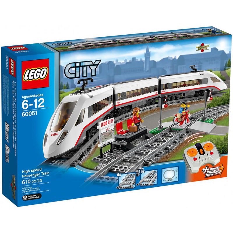 LEGO 60051 CITY 高速客運列車(二手)城市系列 火車 新幹線