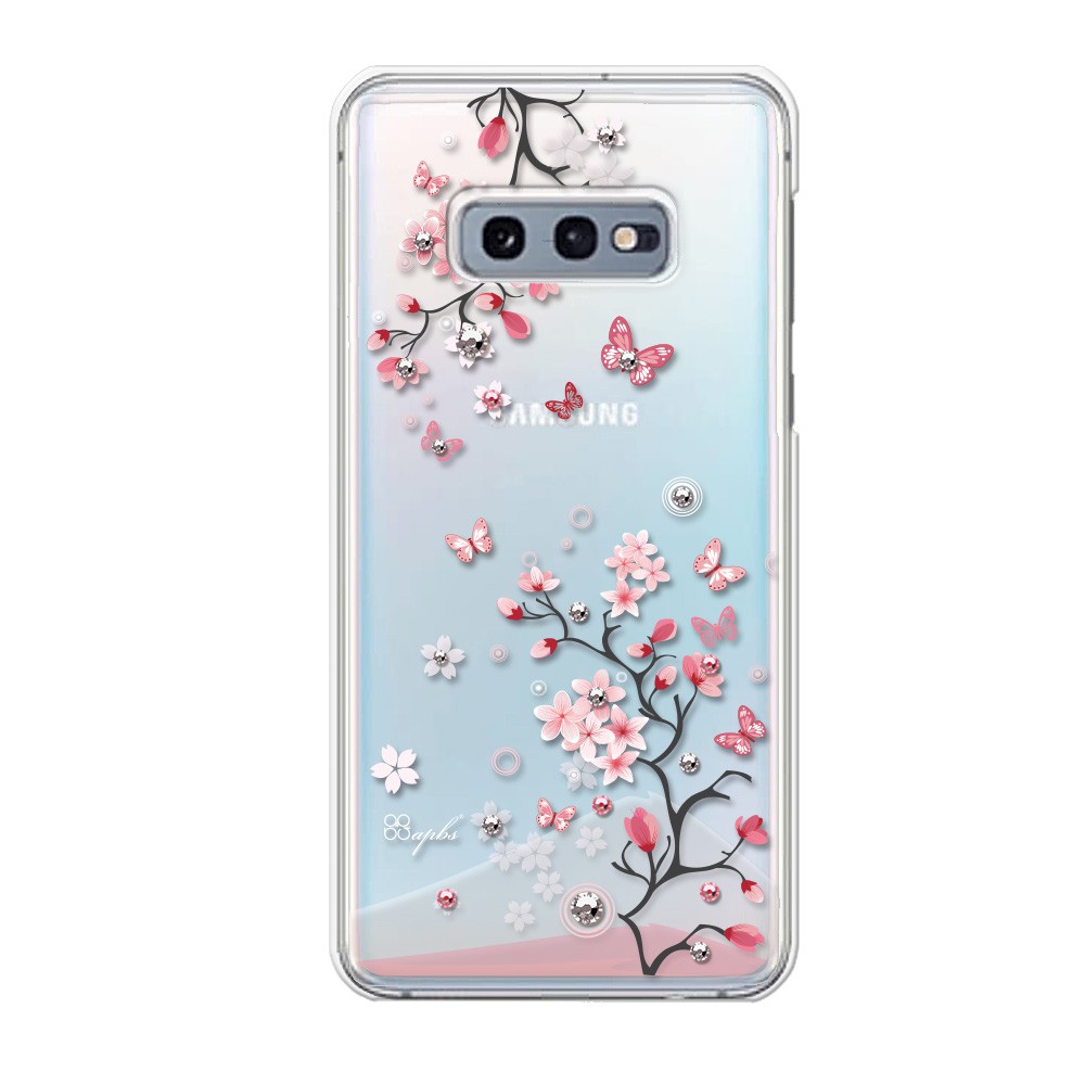 apbs Samsung Galaxy S10e 施華彩鑽防震雙料手機殼-日本櫻