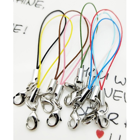 龍蝦扣 手機掛繩  DIY 材料 黏土配件 手工飾品 掛繩 手機飾品 鑰匙圈 手機吊飾