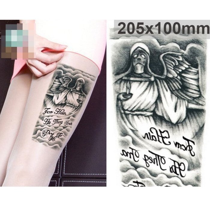 Z系列聖堂手臂圖【WAWA TATTOO】防水紋身貼紙微刺青貼紙