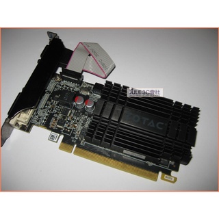 JULE 3C會社-索泰ZOTAC GT710 DDR3 1G 靜音版/Zone系列/庫存/短卡/PCIE 顯示卡