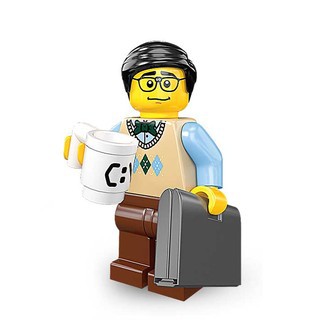 Lego 8831 7代 工程師 上班族 科技男 (有底板)