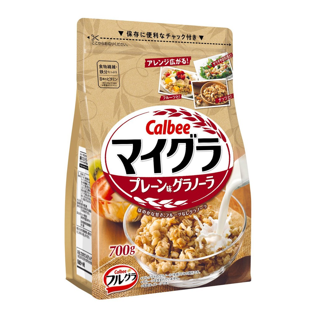 【綺綺日本代購】新上市 現貨日本 Calbee 卡樂比麥片 純麥片 無水果穀物麥片